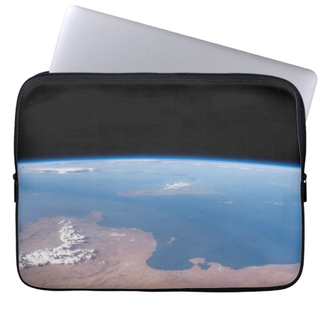 Kust van Tunesië en Libië en eiland Sicilië Laptop Sleeve (Voorkant)