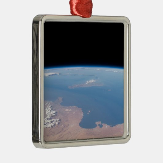 Kust van Tunesië en Libië en eiland Sicilië Metalen Ornament (Rechts)