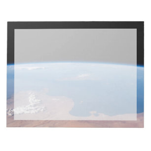 Kust van Tunesië en Libië en eiland Sicilië Notitieblok