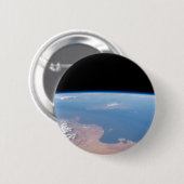 Kust van Tunesië en Libië en eiland Sicilië Ronde Button 5,7 Cm (Voorkant /achterkant)