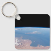 Kust van Tunesië en Libië en eiland Sicilië Sleutelhanger (Voorkant)