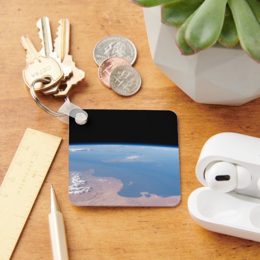 Kust van Tunesië en Libië en eiland Sicilië Sleutelhanger (Bureau)