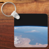 Kust van Tunesië en Libië en eiland Sicilië Sleutelhanger (Voorkant)