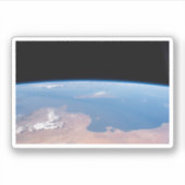 Kust van Tunesië en Libië en eiland Sicilië Sticker (Voorkant)