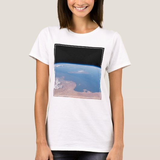 Kust van Tunesië en Libië en eiland Sicilië T-shirt (Voorkant)