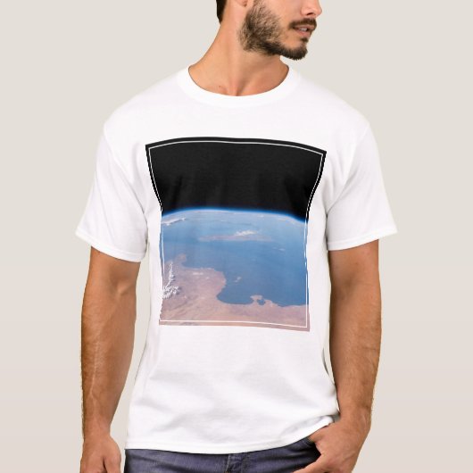 Kust van Tunesië en Libië en eiland Sicilië T-shirt (Voorkant)