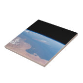 Kust van Tunesië en Libië en eiland Sicilië Tegeltje (Zijkant)