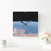 Kust van Tunesië en Libië en eiland Sicilië Vierkante Klok (Huis)