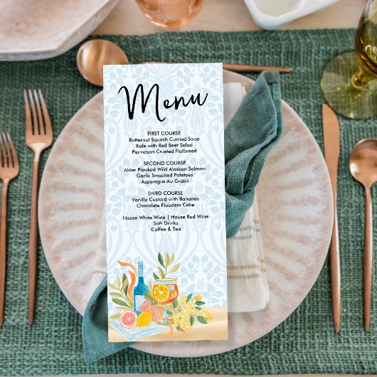 Kust Vibes Menu Kaart