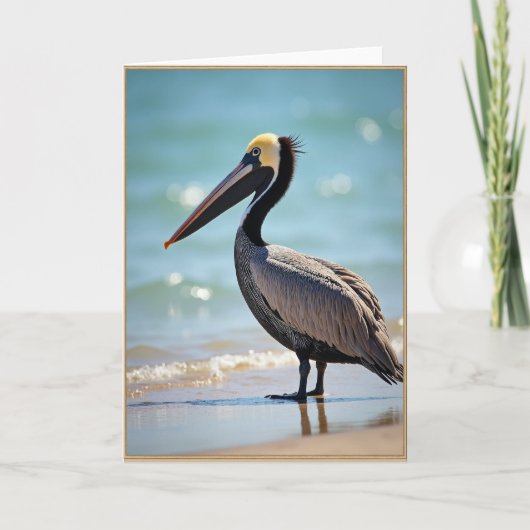Kust Vogels Vaderdag Kaart (Voorkant)