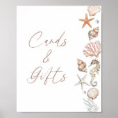 Kust Vrijgezellenfeest Kaarten en geschenken Poster (Voorkant)