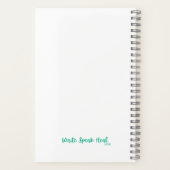 kust vuurtoren foto, CA kust - tijdschrift Notitieboek (Achterkant)