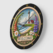 Kust Vuurtoren Welkom Bloemen Grote Klok (Hoek)