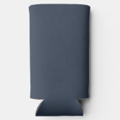 Kust Waterverf Oyster bruiloft gunst Seltzer Blikjeskoeler (Achterkant)