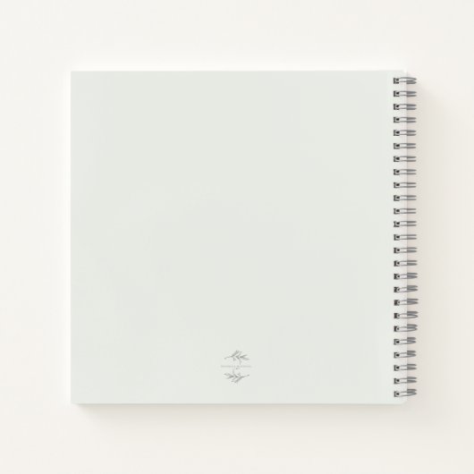 Kust Waterverf Oyster Guest Book Notitieboek (Achterkant)