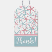 Kust Waterverf Strand Bedankbriefje Cadeaulabel (Voorkant)