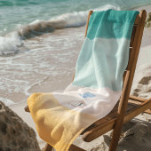 Kust Waterverf Strandparaplu Hond Handdoek
