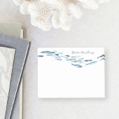 Kust Waterverf Vis gepersonaliseerd Post-it® Notes