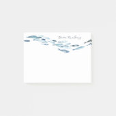 Kust Waterverf Vis gepersonaliseerd Post-it® Notes (Voorkant)