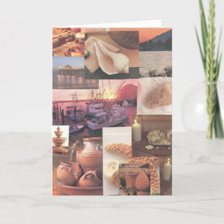 Kust Wenskaart Themed Kaart