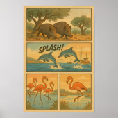 Kust Wildlife Wonders Poster (Voorkant)