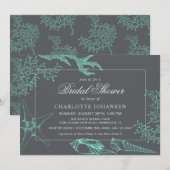 Kust Zee Koraal Nautisch Thema Vrijgezellenfeest Kaart (Voorkant / Achterkant)