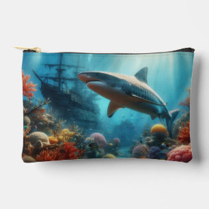 Kust/zee tijgerhaai & koraalrif etui