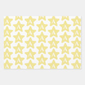 Kust Zeeen en Groeten Shell Met Initiaal Inpakpapier Vel (Voorkant 2)