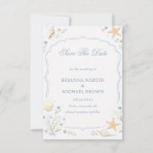 Kust Zeeschelp Bloem Aankondiging (Voorkant)