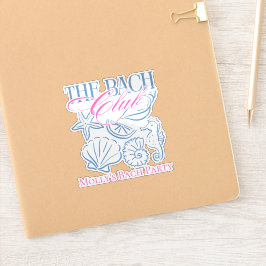 Kust Zeeschelp Hen Party Sticker