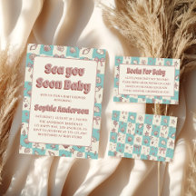 Kust Zeeschelp Strand Baby Shower Boeken voor Baby