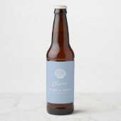 Kust Zeeschelp Trouw Bierlabel Bier Etiket (Voorkant)