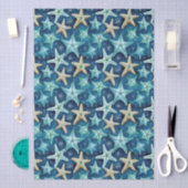 Kust Zeester Patroon Tissuepapier (Craft)