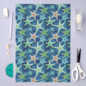 Kust Zeester Patroon Tissuepapier (Craft)