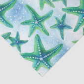 Kust Zeester Patroon  Tissuepapier (Detail)