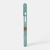 Kust Zeester Strand Monogram iPhone 16 Hoesje (Linkerkant)
