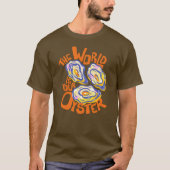 Kust Zomer Oester Hand Getekend T-shirt (Voorkant)