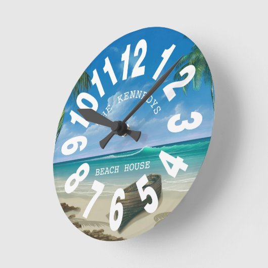 Kustaanslagfamilienaam Grote getallen Ronde Klok (Hoek)