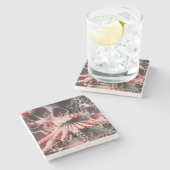 Kustachtbaan van Cthulu Stenen Onderzetter (Zijkant)