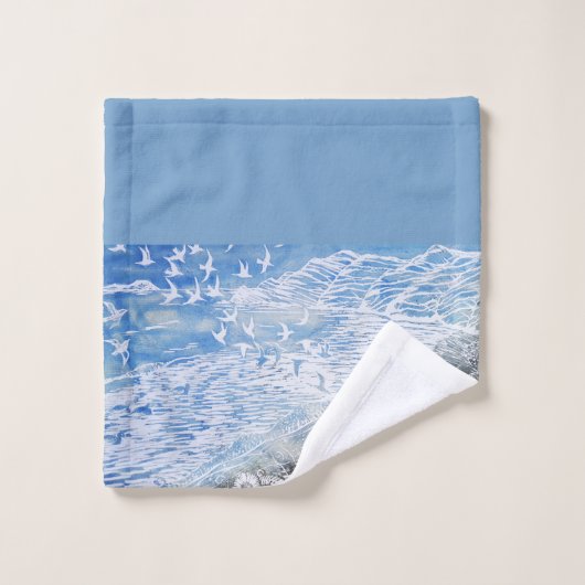 Kustafdrukken Bad Handdoek (Wasdoekje)