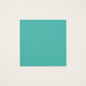 Kustagaat oorbel display vierkante visitekaartjes (Achterkant)