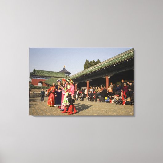 Kustamateurdanseres Canvas Afdruk (Voorkant)