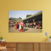 Kustamateurdanseres Canvas Afdruk (Insitu (Woonkamer))