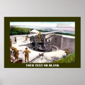 Kustartillerie Poster (Voorkant)