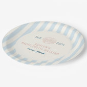 Kustbachelorette papieren Borden Papieren Bordje (Gekanteld)