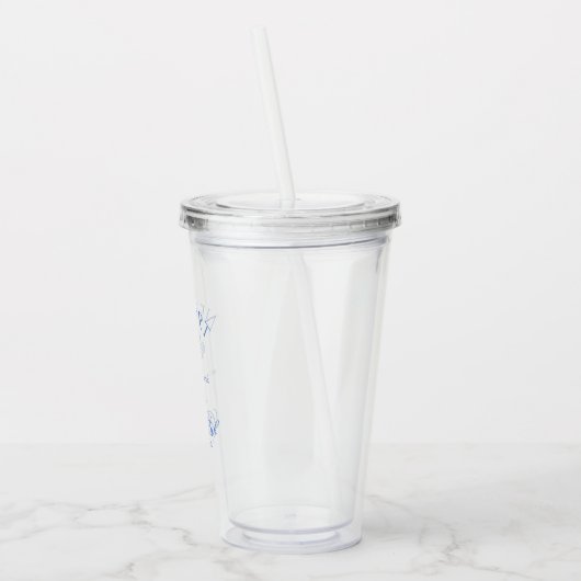 Kustbachelorette Weekend Meisjes Club Acryl Drinkbeker (Links)