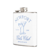 Kustbachelorette Weekend Meisjes Club Heupfles (Links)