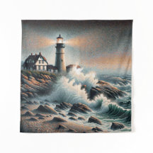 Kustbaken bij Twilight