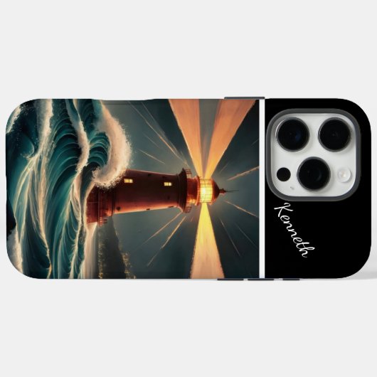 Kustbaken licht Case-Mate iPhone case (Achterkant (horizontaal))