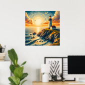 kustbaken poster (Thuiskantoor)